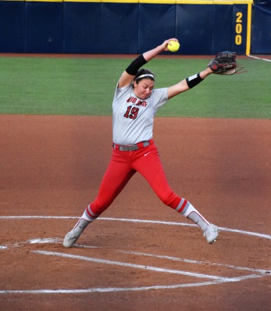 Buckeyes Pitcher Shelby Hursh struck out 10 batters on the night